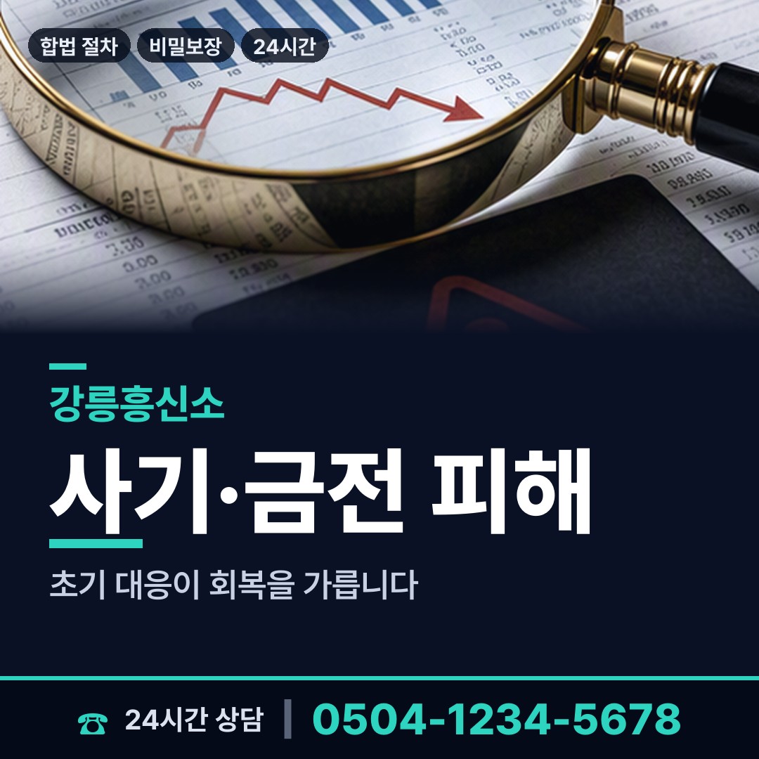 강릉 초당동 탐정사무소 상담 안내